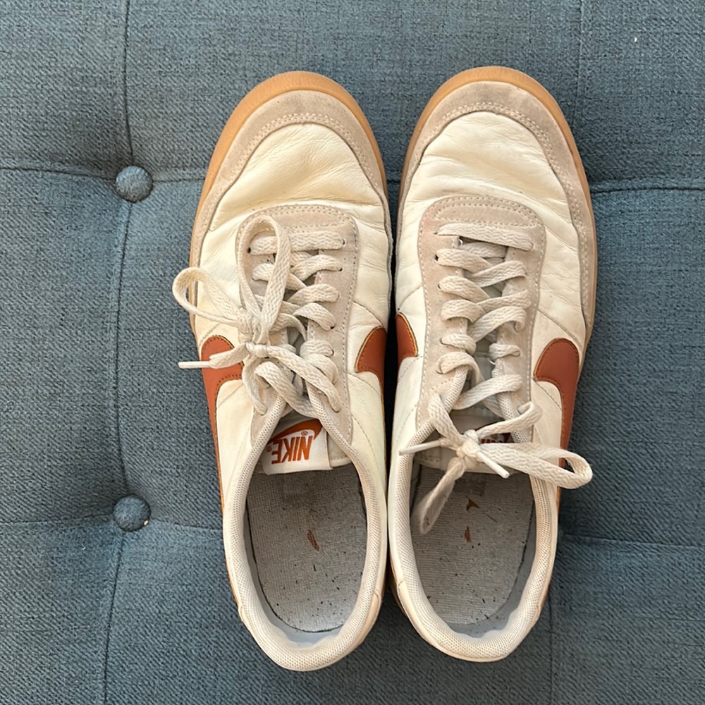 Nike Men’s Killshot 2 Sail/Desert Orange-gum Yellow